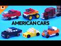 Lego American Cars City Mini Vehicles Part 15 🚗