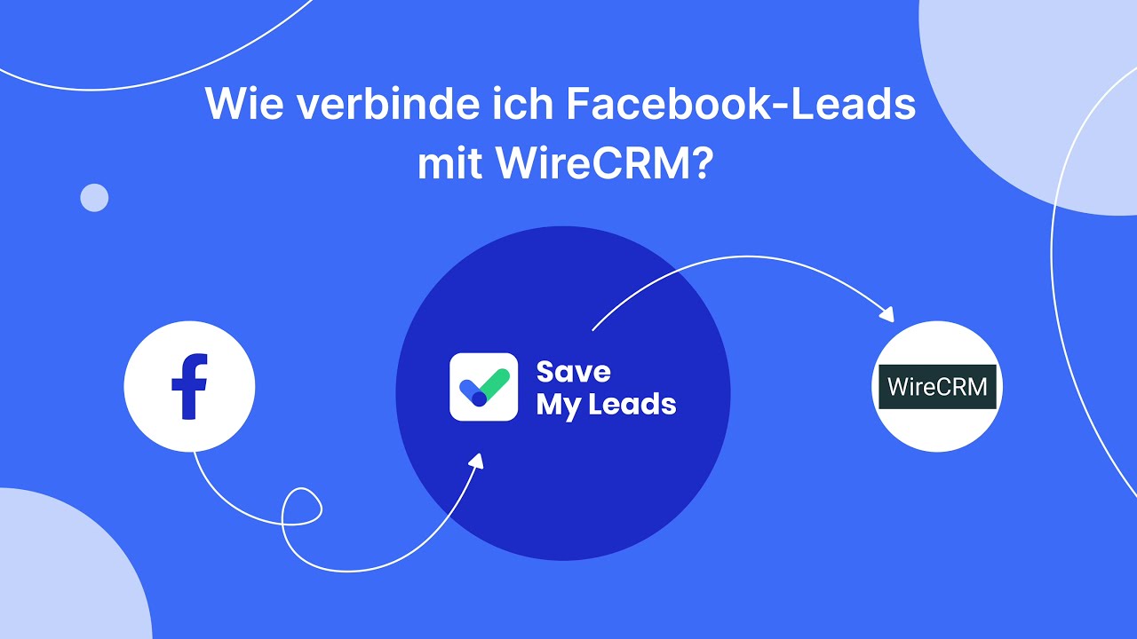 So verbinden Sie Facebook Leads Ads mit WireCRM (Deals)