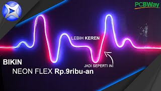How to make Neon Flex Cooler and have a running effect