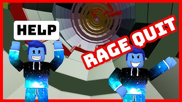 I RAGE QUIT! ROBLOX PARKOUR! Tower of hell! ROBLOX GAMEPLAY