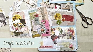 Craft With Me | Vintage Ephemera Folder feat. Tim Holtz
