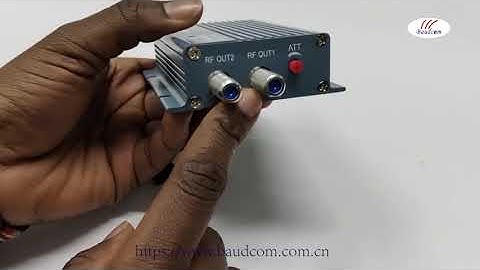 FTTH CATV Optical Receiver with PON WDM and 2RF output