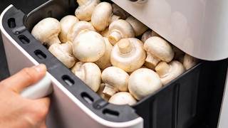 I Put Mushrooms in the Air Fryer and Made the Creamiest Soup Ever!
