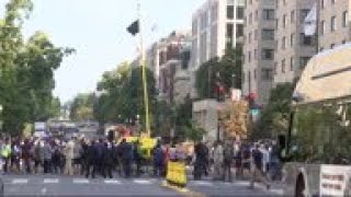 Activists block intersections in nation's capital