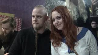 WARDRUNA & fans before live show - Moscow, YOTASPACE 4.02.2017