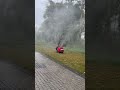 Remote-controlled tracked sprayer