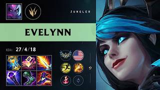 Evelynn Jungle vs Kindred - NA Challenger Patch 26.15