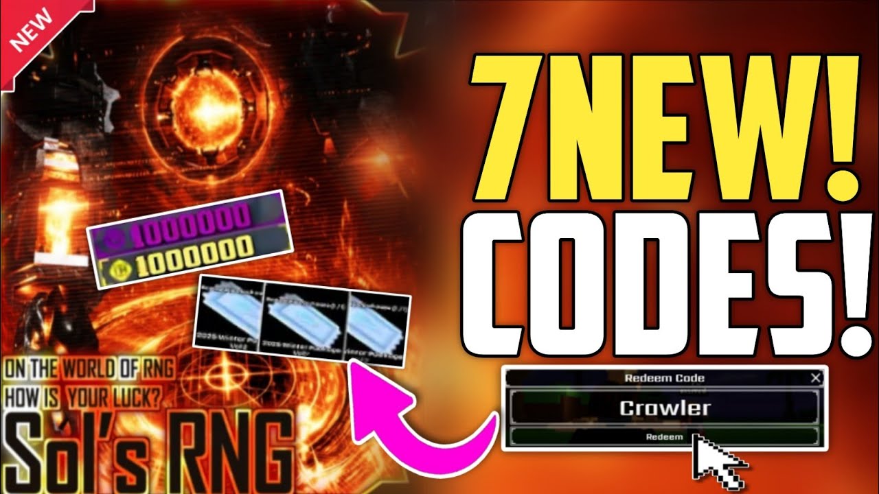 Sol S Rng Code *NEW CODES!* Sol's RNG CODES IN FEBRUARY 2026 - ROBLOX! SOL'S RNG ...