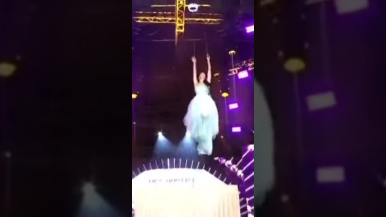 SHOCKING!! 😱 Contestant falls from harness in Miss Universe Latina Reality Show