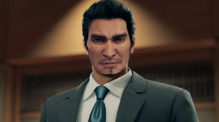Ichiban gets punched so hard that he turns into Kiryu