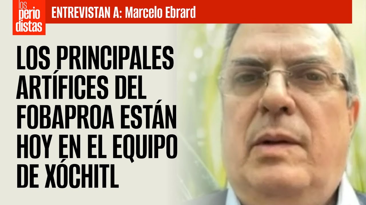 ENTREVISTA | Marcelo recuerda 25 años del saqueo: esos son, el PRIAN, con Xóchitl