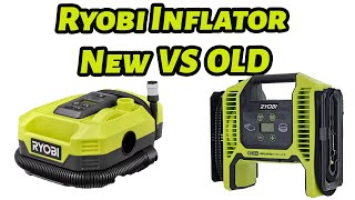 Ryobi NEW Inflator VS OLD #faceoff #diy #power #tireinflator #roadside #electric #homedepot #life