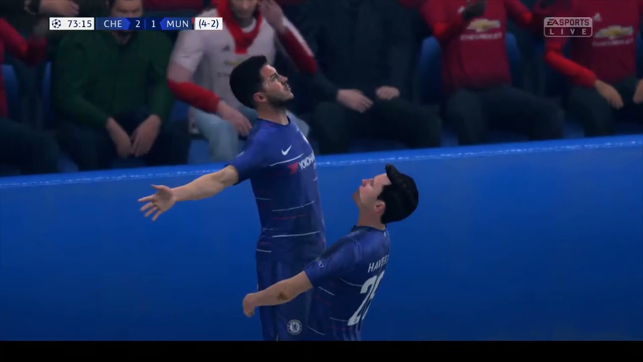 My first ever FIFA 19 free kick goal