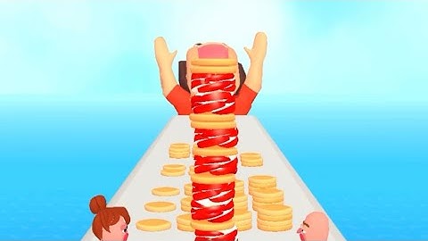 Pancake Run (Android/iOS ) All Levels Gameplay Level 28 - 30