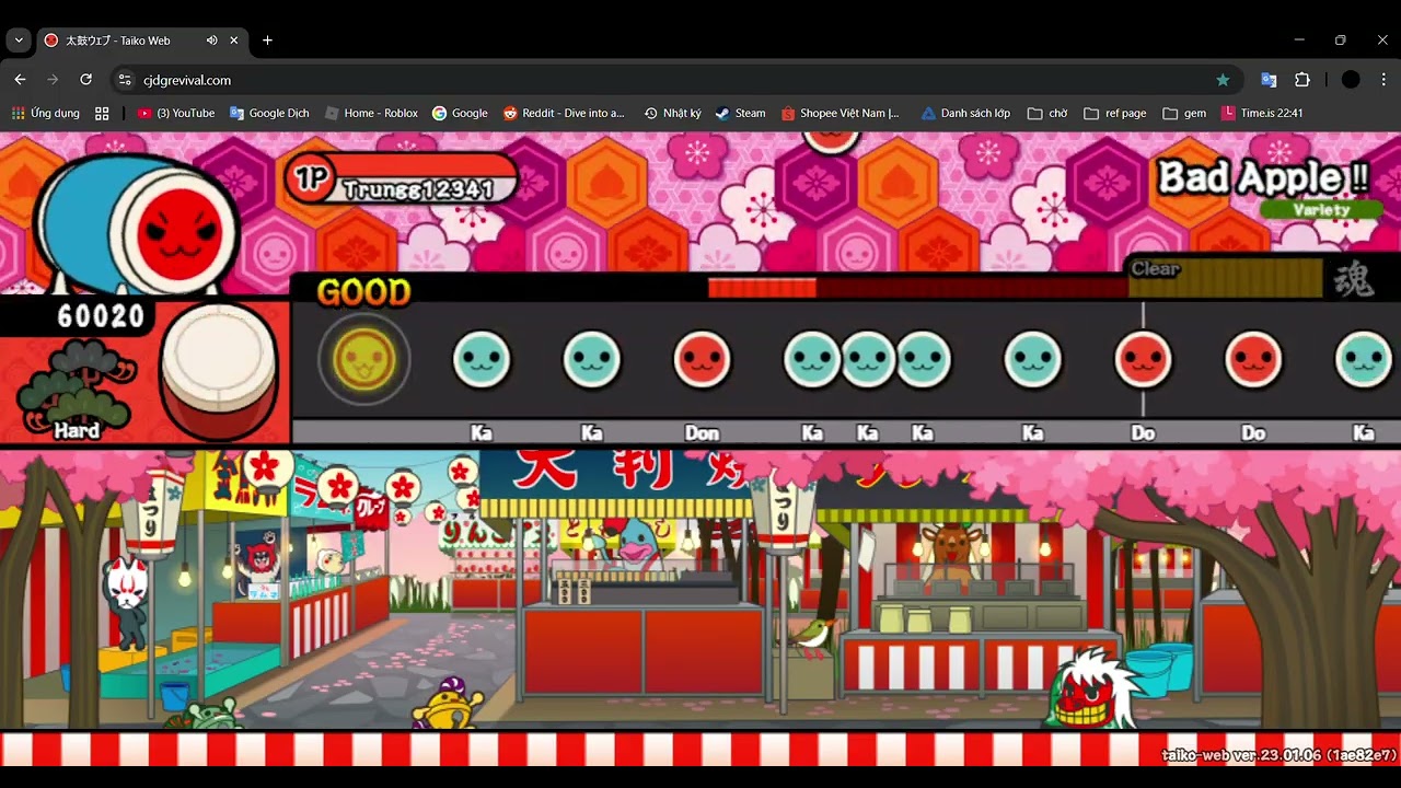 taiko web táo tệ second try :V