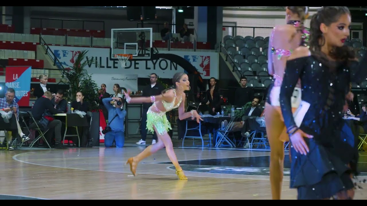 [FRA] Angelina Aurelio | JIVE | WDSF Youth Solo Latin | Lyon French Open 2025