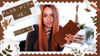 PLAN WITH ME | Traveler's notebook planner | Bullet journal June setup | Week 24 | it'slikelyart