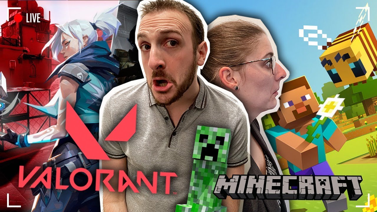 🔴ON DECOUVRE LA 1.15 SUR MINECRAFT ET VALORANT !! (live VALORANT