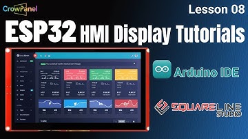 Get Started with ESP32: Lesson 08 - Design A Temperature and Humidity Chart GUI using LVGL