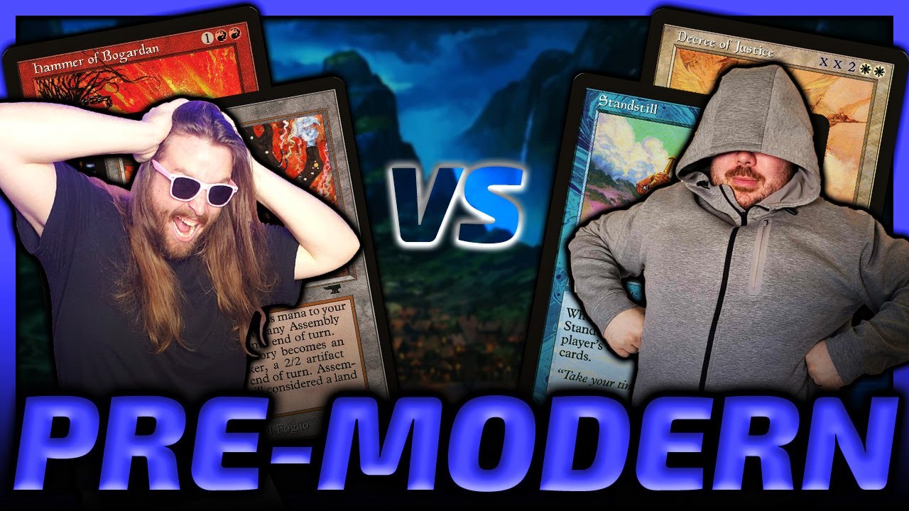 Mono Red Hammer Vs UW Tidestill!!! [Paper Premodern MtG Gameplay] 2026