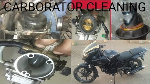 Pulsar 220 BS-3 carburettor full service at home