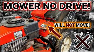 Ariens Self Propelled Push Mower Won't Move Forward (Fixing Forward Drive)