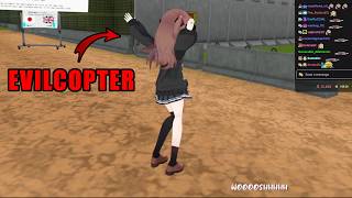 Vedal & Evil In VRChat: Skydiving, Helicopter & Volcano