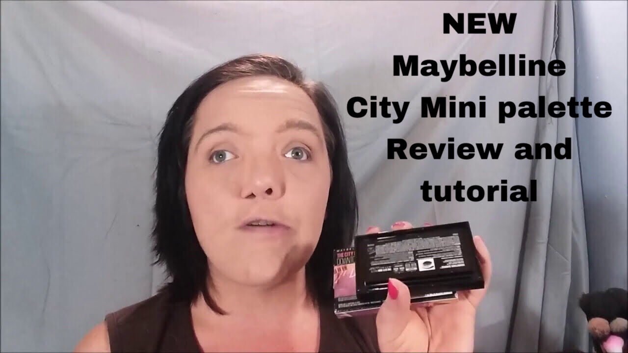 NEW Maybelline City Mini Palette Review and Tutorial
