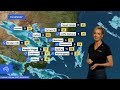 National Weather Forecast: Showers developing in the southeast, also possible for the east coast