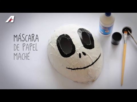 Hazlo con Artesco - Máscara de Papel Maché - YouTube