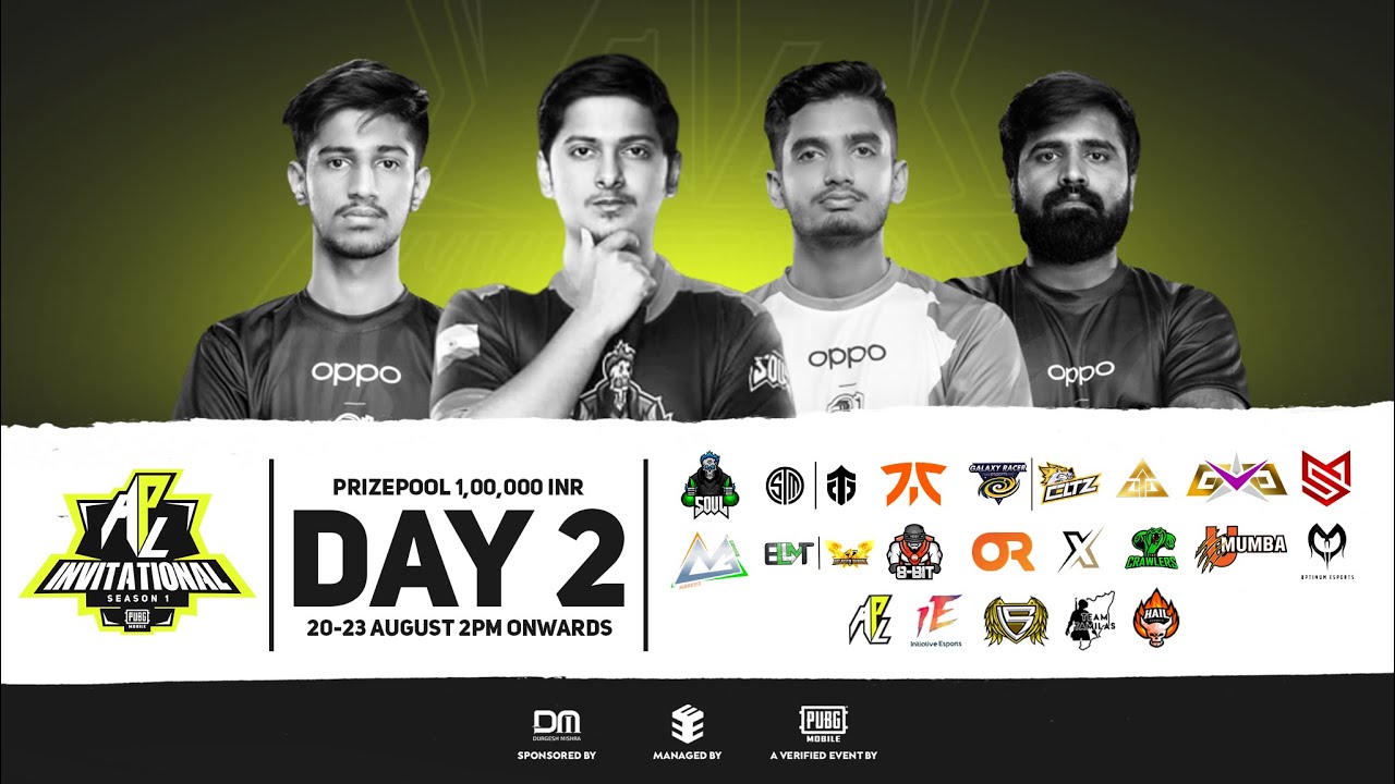 [HINDI] APL INVITATIONAL SEASON 1 DAY-2|FT. SOUL, OR, TSMENT, FNATIC, NOVAGODL|CASTER GAMEZO & SPERO