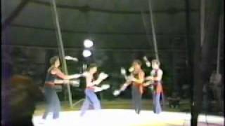 Ray Fletcher - Juggling circa.1985 - FSU Flying High Circus