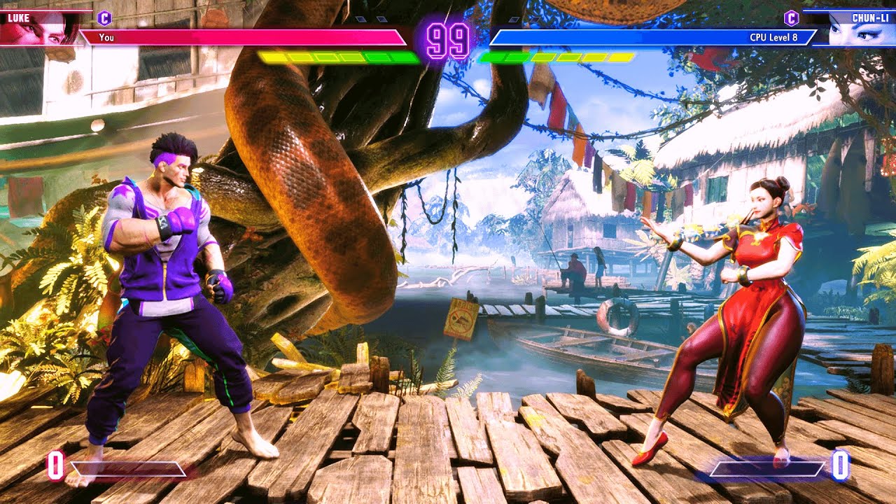 Luke vs Chun-Li (Hardest) Street Fighter 6.| Epic Battle  