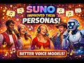 Suno: Improved Personas (Voice Models)