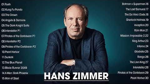 Best H A N S Zimmer Music 2022 💖 Most Beautiful Film Music - 3 Hours