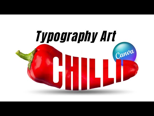 Canva Tutorial - Photo Manipulation In Canva Pro - Typography Art class=