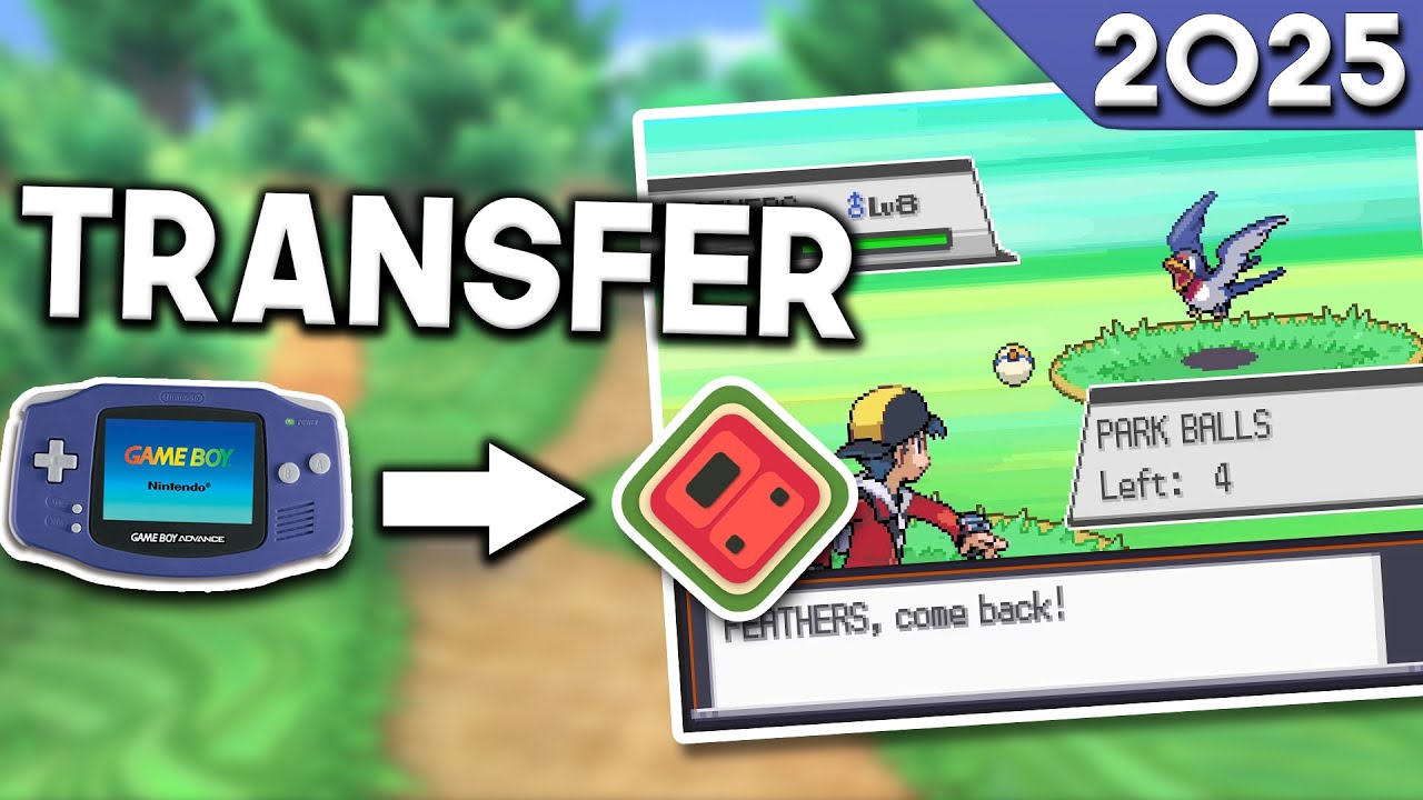 How to Transfer Pokémon from Gen3 to Gen4 using MelonDS Updated 2025