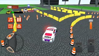 Bãi Đỗ Xe Cảnh Sát 3D - Police Car Parking 3D Simulator | Gameplay Walkthrough level 4,5 screenshot 4