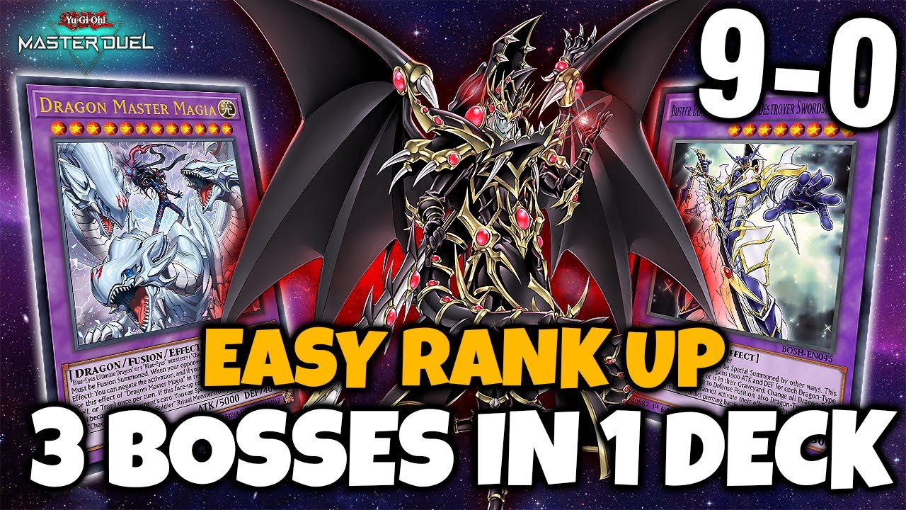 ALL TOP BOSSES IN 1 DECK 🔥 The Updated Dragoon Magia DM Buster Deck !! [Master Duel]