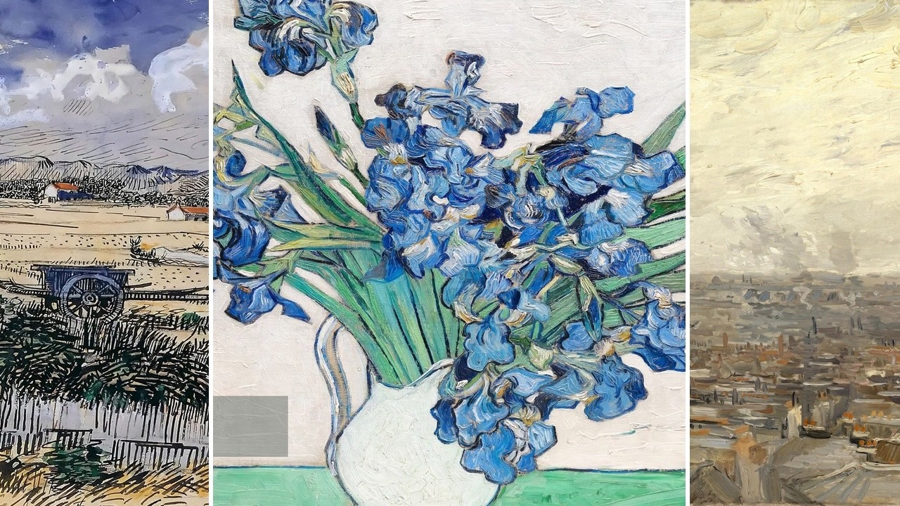 Vincent van Gogh Art TV — Silent Art Gallery · October 9 Afternoon | Irises & others