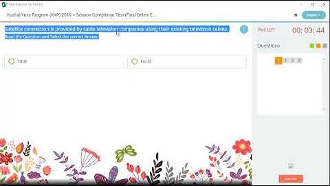 KYP CIT Session 101 End Test