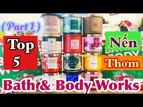 Video TOP 5 NẾN THƠM BATH & BODY WORKS CỦA JENNY | MY TOP 5... - youtube
