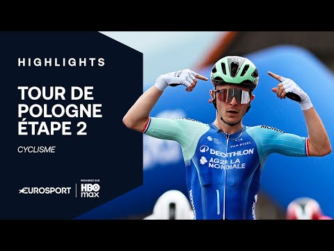 TOUR DE POLOGNE - Le Français Paul Lapeira REMPORTE l'étape 2 et s'offre le maillot jaune !
