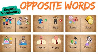 Opposite Words | 100 Opposite Words | Opposite words in English #learnenglish