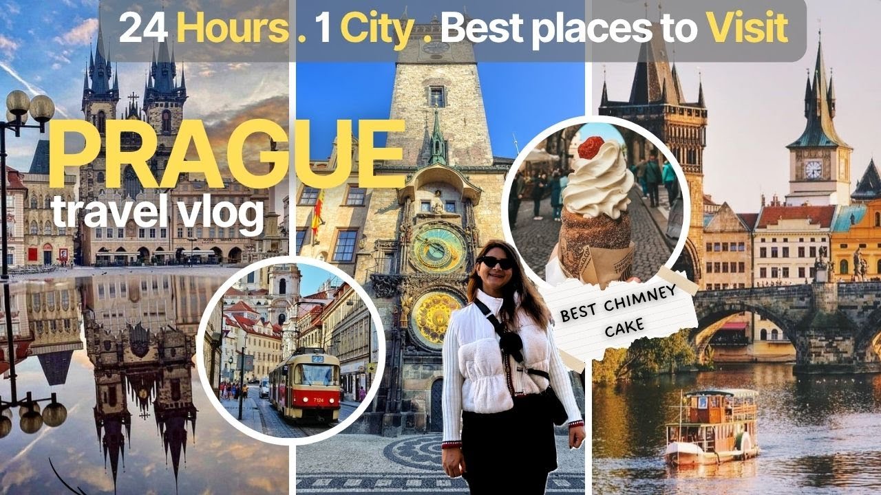Prague in 24 Hours 🇨🇿 | Must-Visit Spots, Hidden Gems & a Medieval Dinner Feast!
