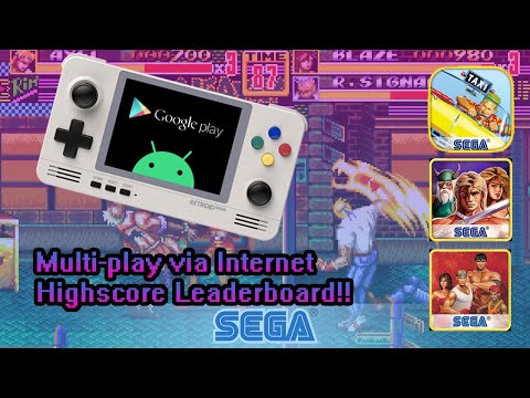 Retroid Pocket 2 - Sega Forever Classic Android Games (Golden Axe, Crazy Taxi, Streets of Rage 2)