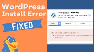 How to Fix WordPress “Installation Already Exists” Issue screenshot 2