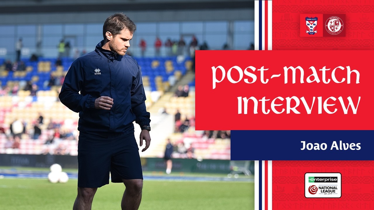 🗣️ Post-Match Interview | Joao Alves | Woking (H)