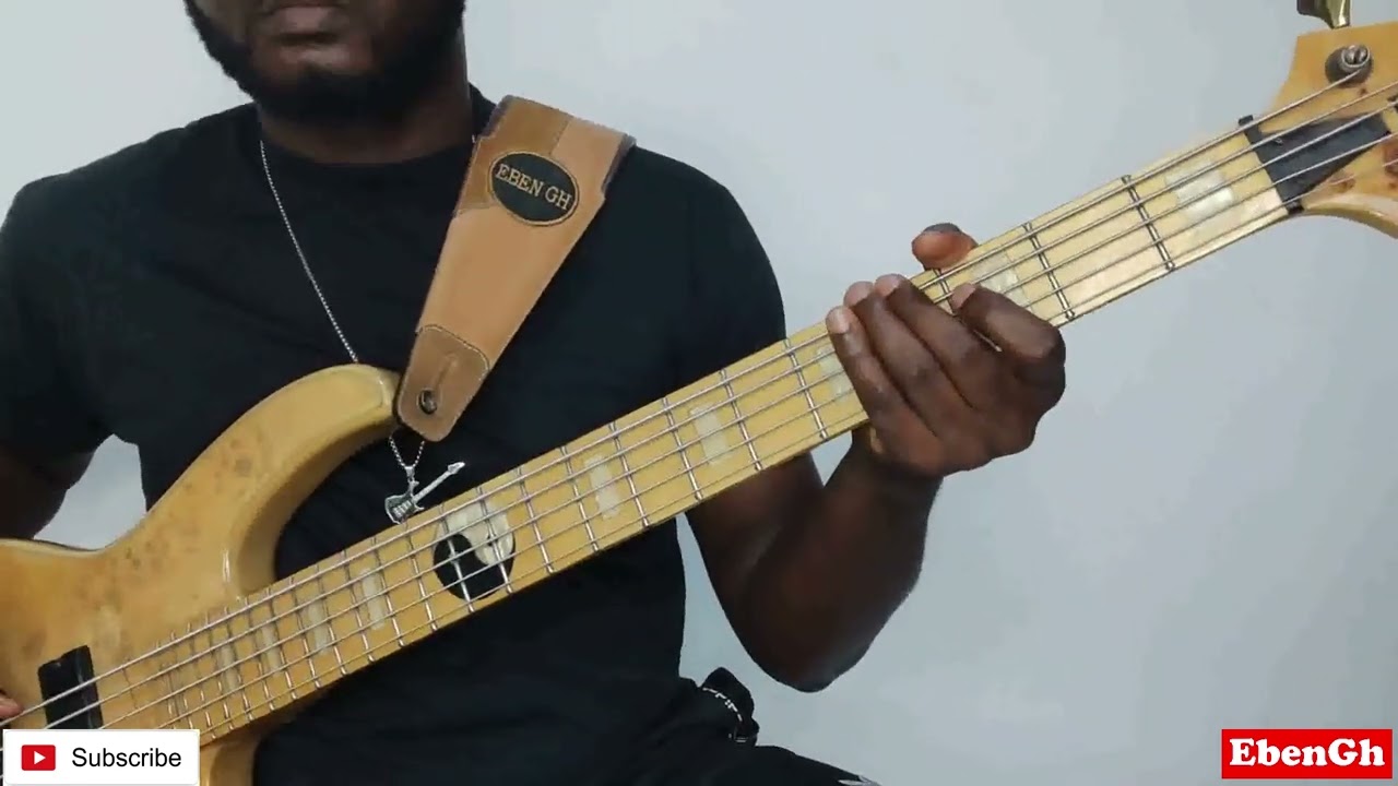 How to play Akokyem Nyame by Joe Mettle - Bass Cover (EbenGh)