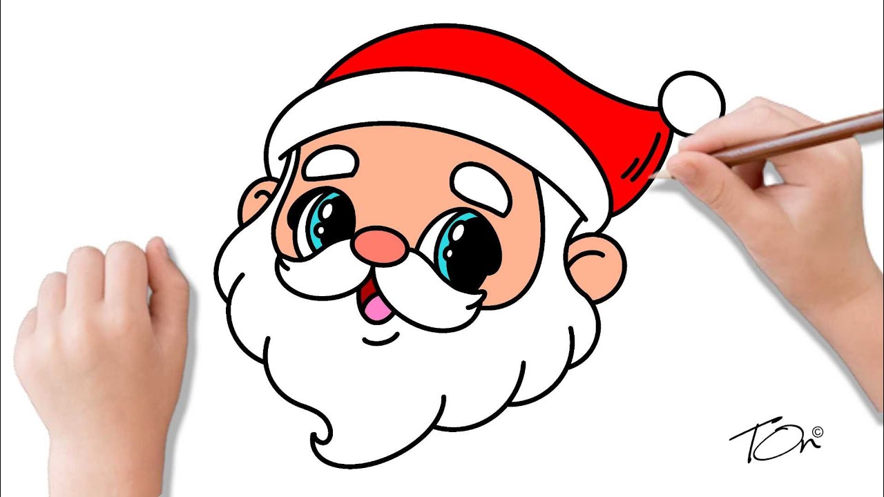 Como Desenhar O Papai Noel Realista - BINKEDU